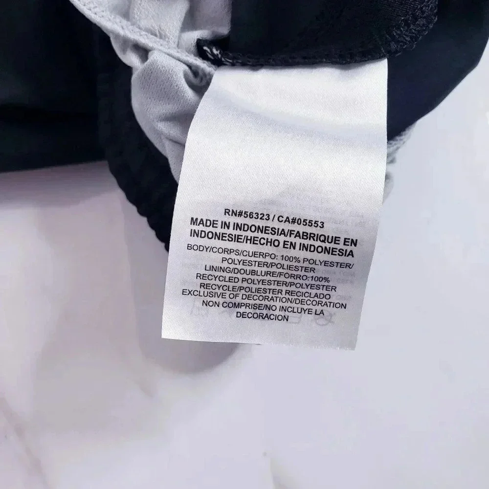 Nike Running Shorts Black Size X Small Built-In Brief Elastic Waist